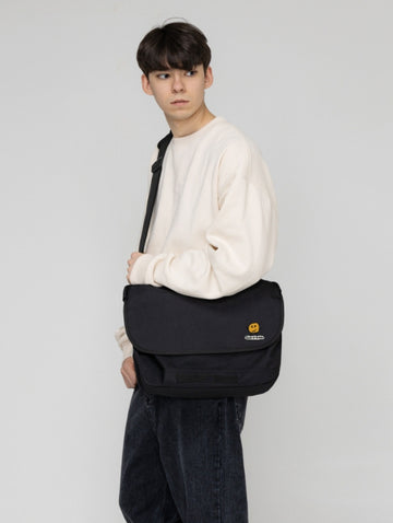 Embroidery Cross Messenger Bag